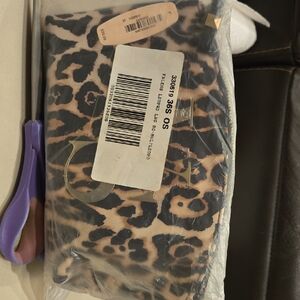 Victoria's Secret Leopard Print Cosmetic Bag